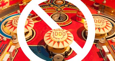pinball machine gambling|why was pinball banned.